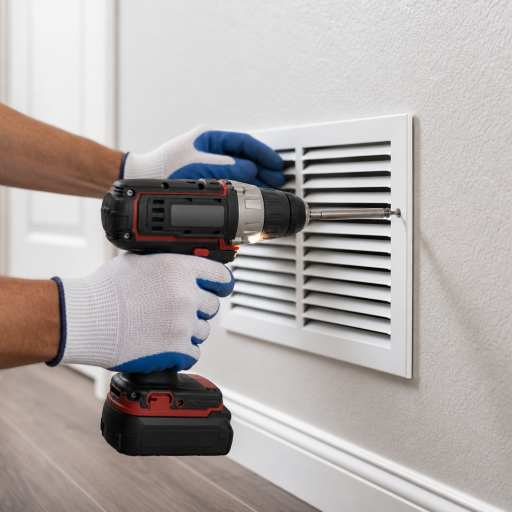Illustration for air duct cleaning in Duncanville