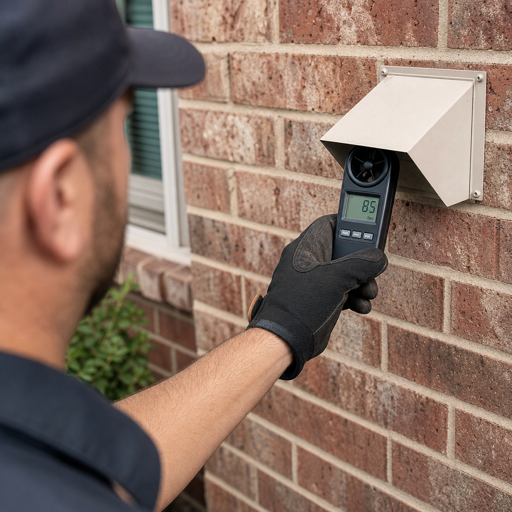 Illustration for dryer vent cleaning in Lucas