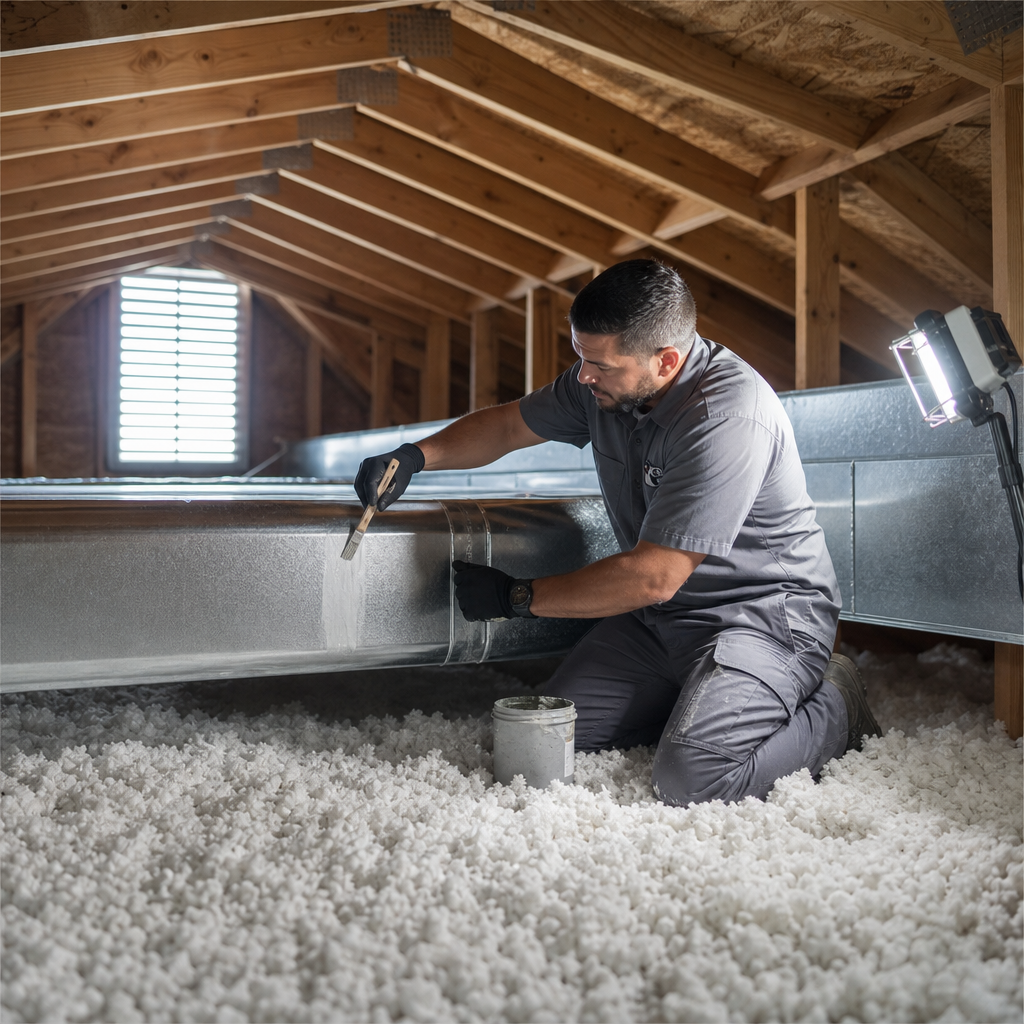 Illustration for air duct cleaning in Glenn Heights