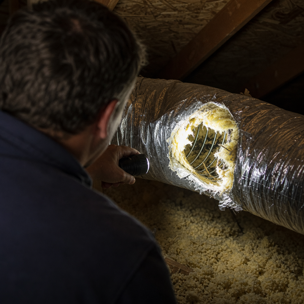 Illustration for air duct cleaning in DeSoto