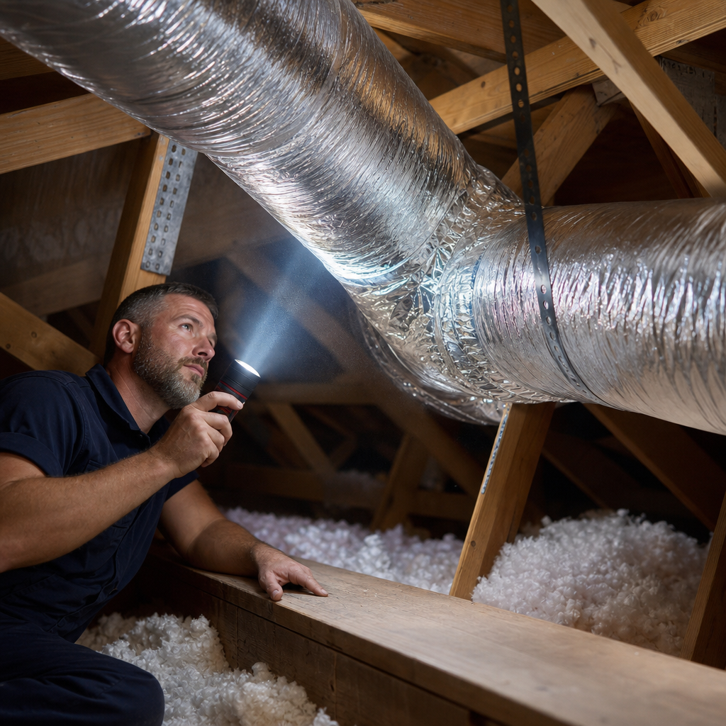 Illustration for air duct cleaning in River Oaks
