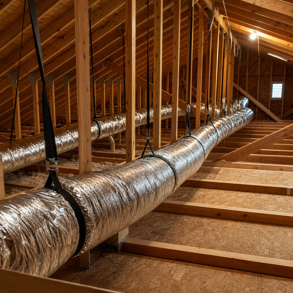 Illustration for air duct cleaning in Lucas