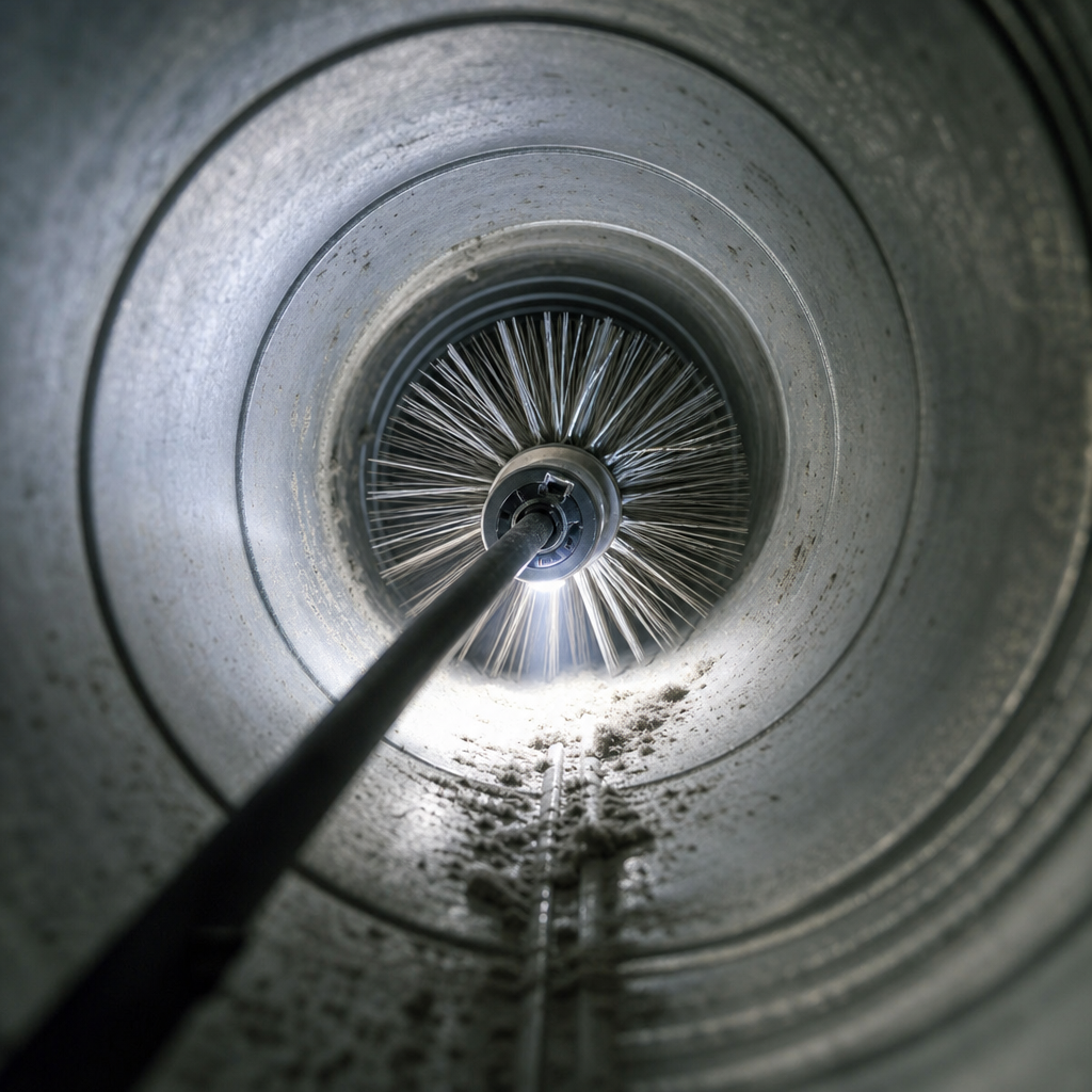 Illustration for air duct cleaning in Irving
