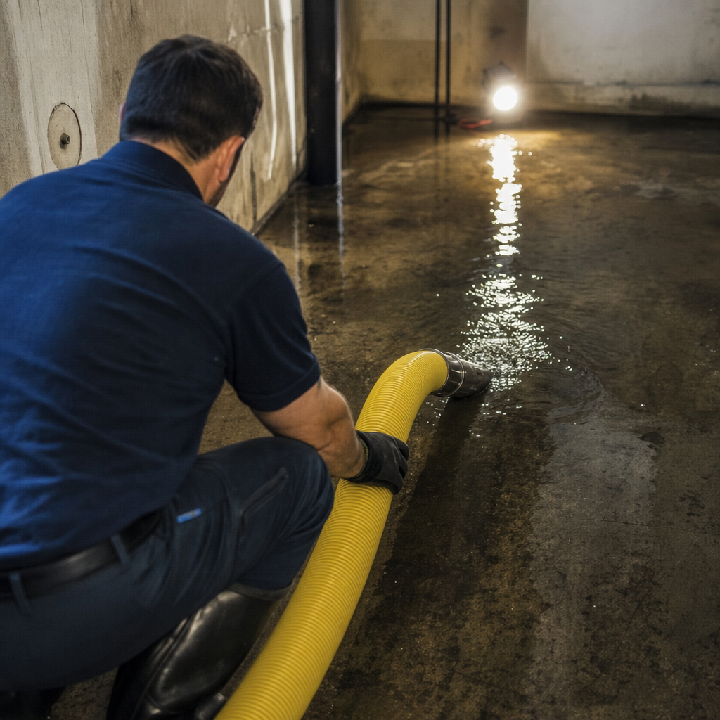 Illustration for water damage restoration in Canarsie