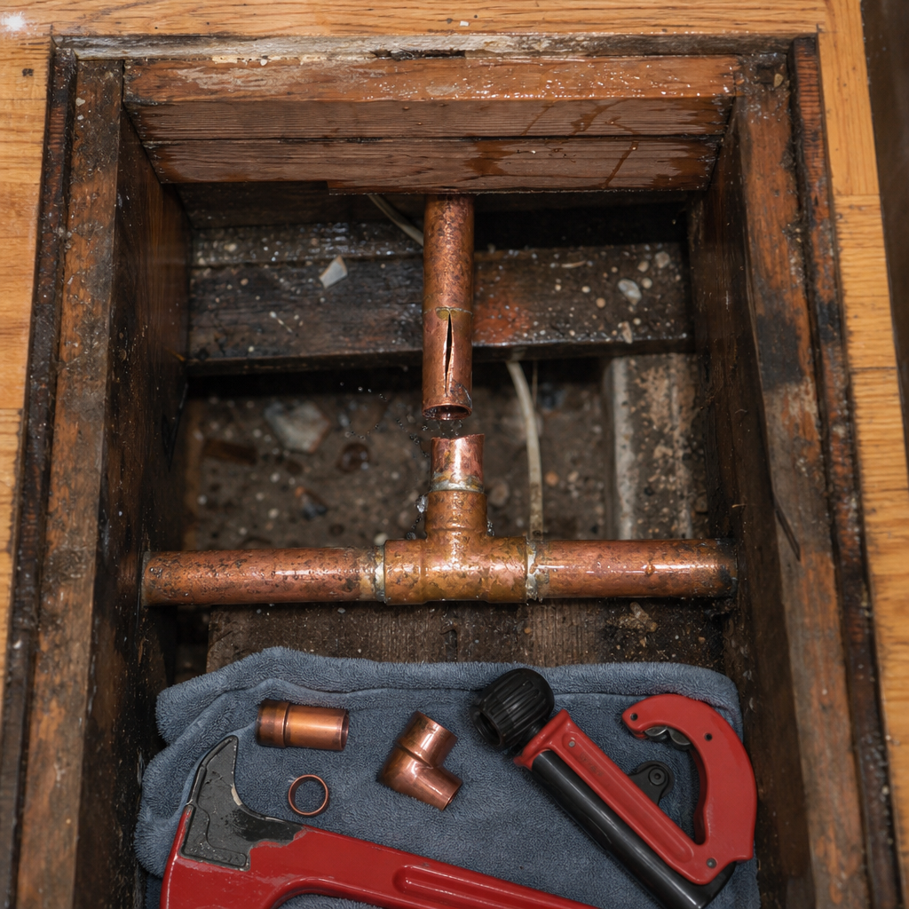 Illustration for water damage restoration brooklyn