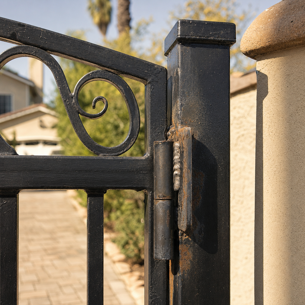 Illustration for gate welding in Van Nuys