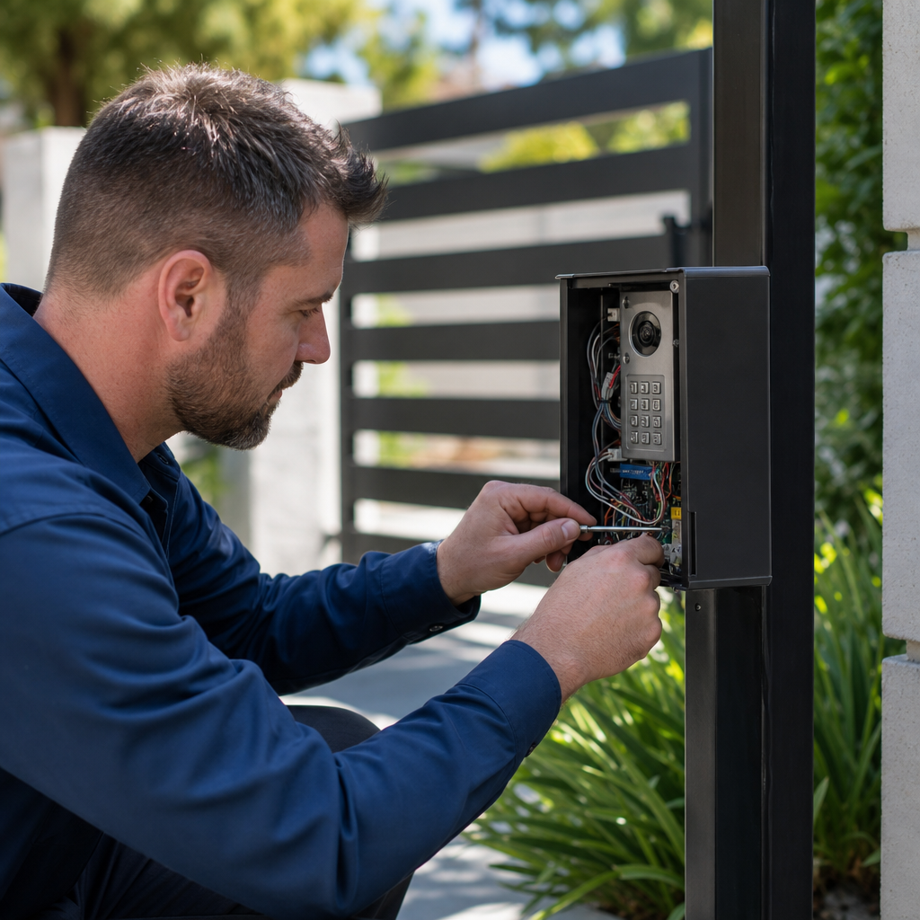 Illustration for pro gate repair experts gate automation