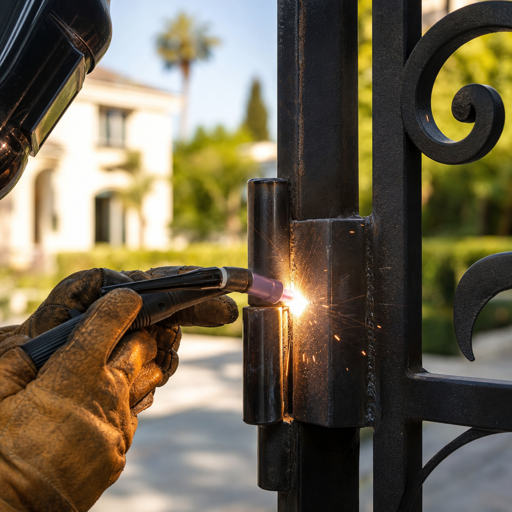 Illustration for gate welding in Beverly Hills