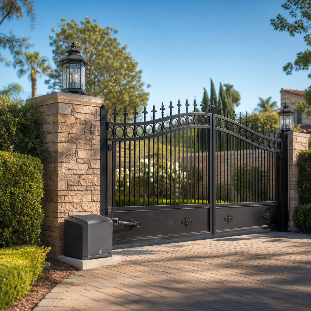 Illustration for pro gate repair experts driveway gates