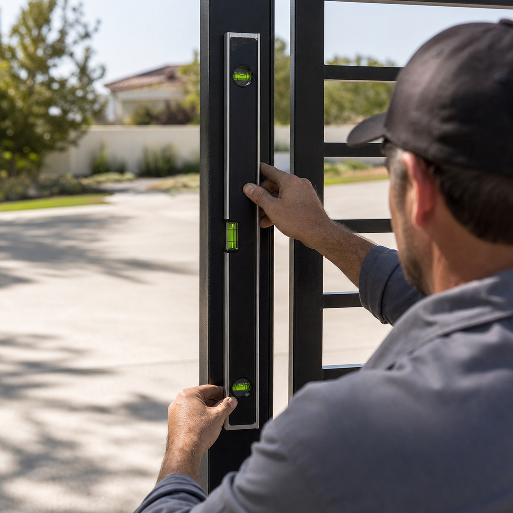 Illustration for driveway gate service