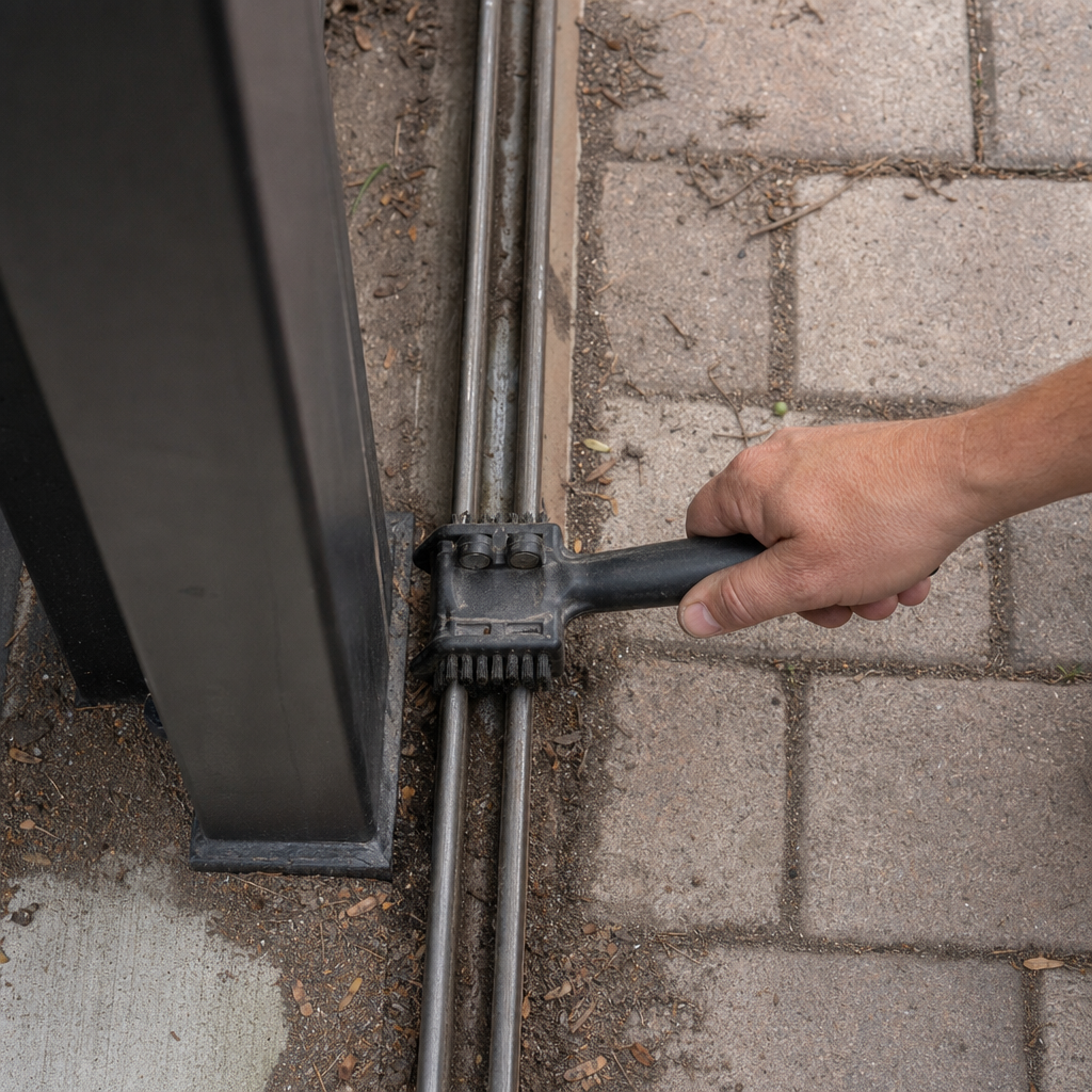 Illustration for gate repair in North Hollywood