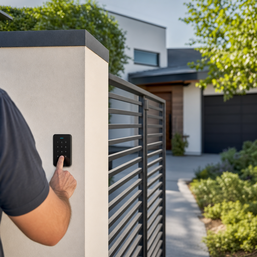 Illustration for gate repair in Santa Clara