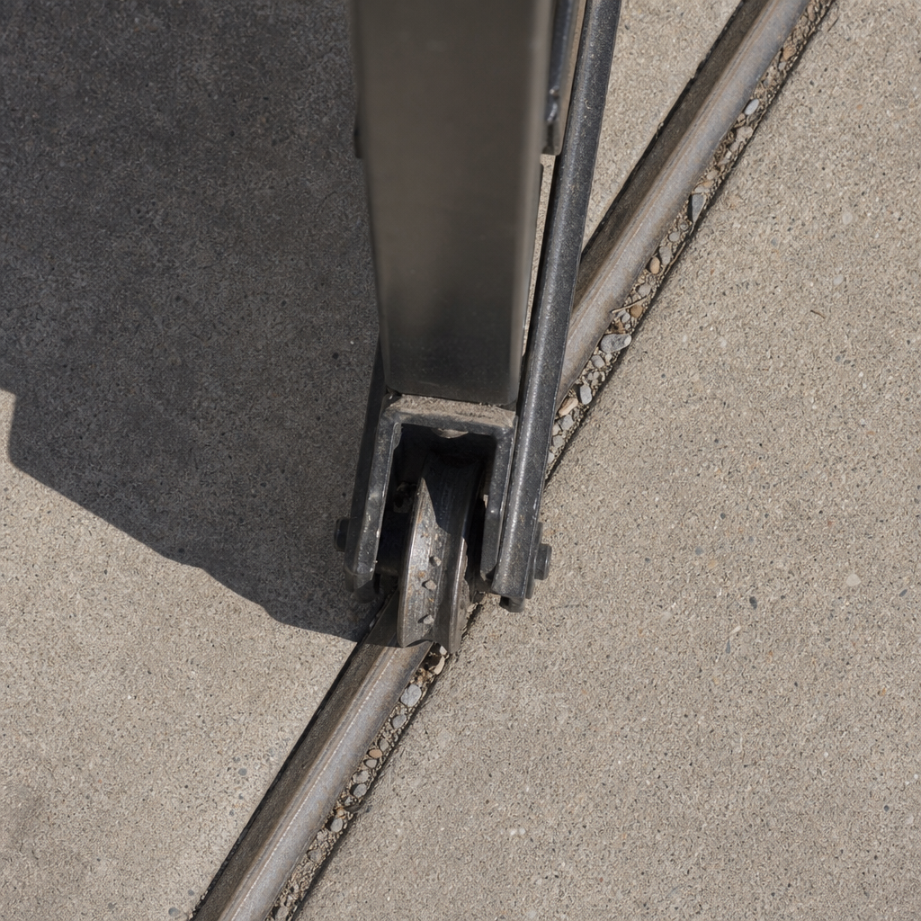 Illustration for gate wheel repair in Sunnyvale