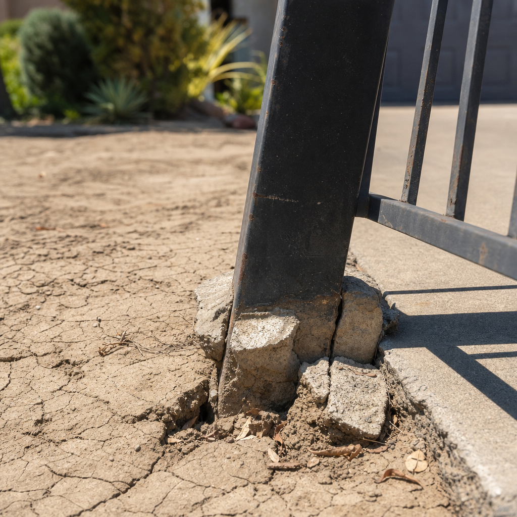 Illustration for gate repair in Fremont