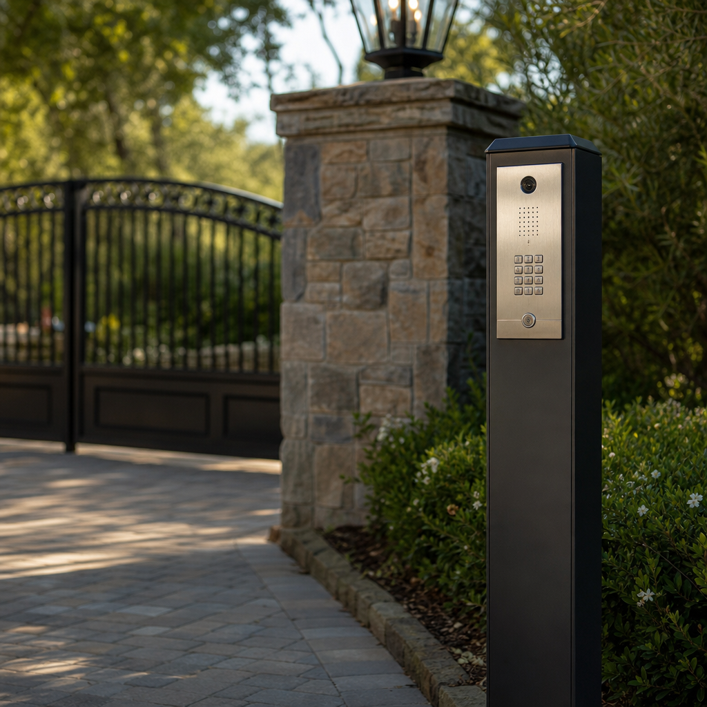Illustration for gate installation in Monte Sereno