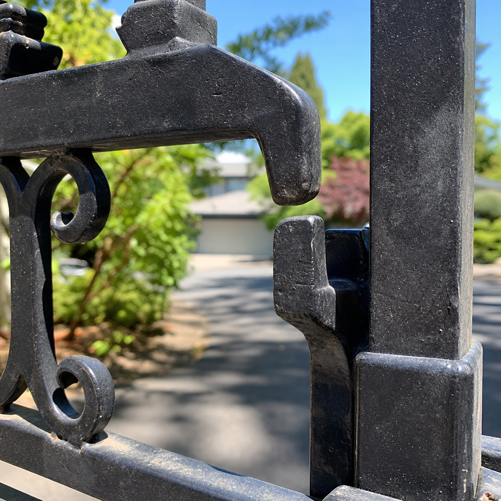 Illustration for gate repair in Los Gatos