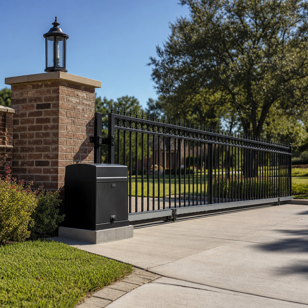 Illustration for automatic gate repair in Arlington