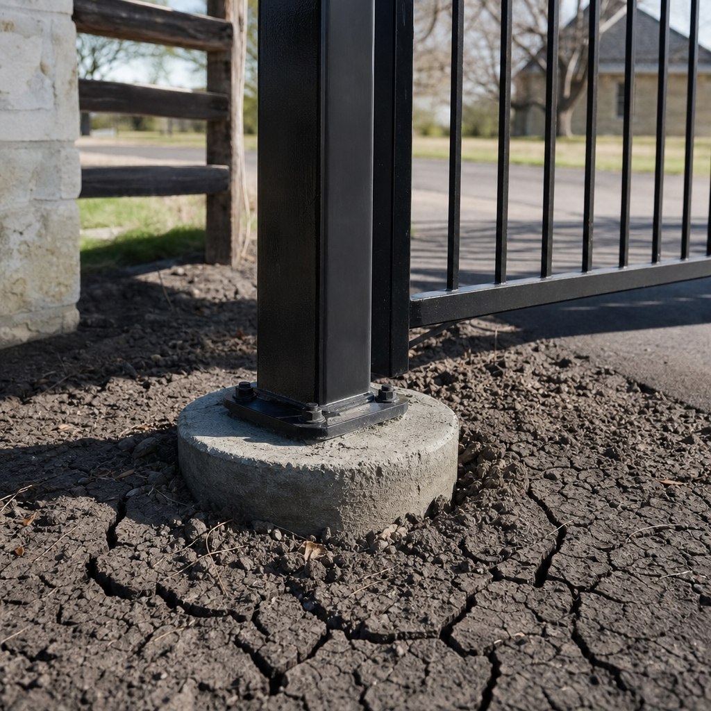 Illustration for automatic gate repair in Cleburne