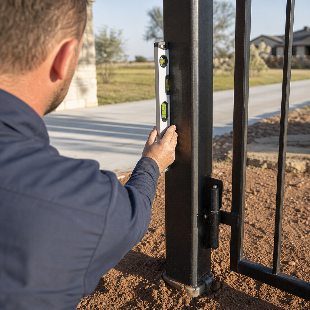 Illustration for gate repair in Joshua