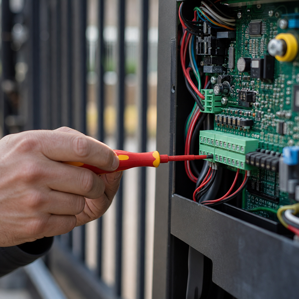 Illustration for gate repair in Alvarado